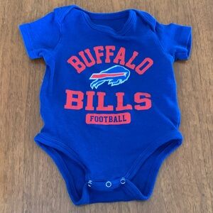 NFL Buffalo Bills Royal Blue and Red Baby One-Piece Bodysuit